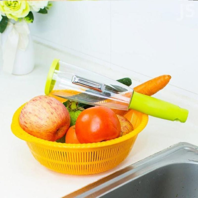 Stainless steel storage peeling knife