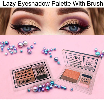 Two-tone Gradient Pearlescent Eyeshadow