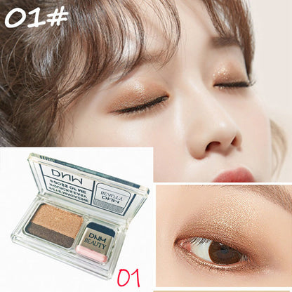 Two-tone Gradient Pearlescent Eyeshadow