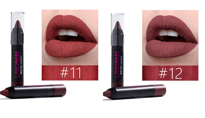 Langmanni MATTE 12 lipstick sets