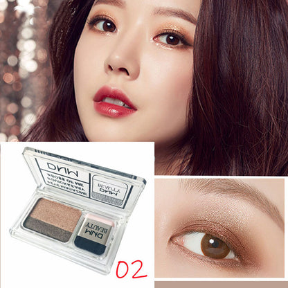 Two-tone Gradient Pearlescent Eyeshadow