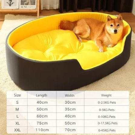 Washable double-sided mat pet bed