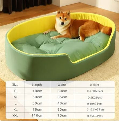 Washable double-sided mat pet bed