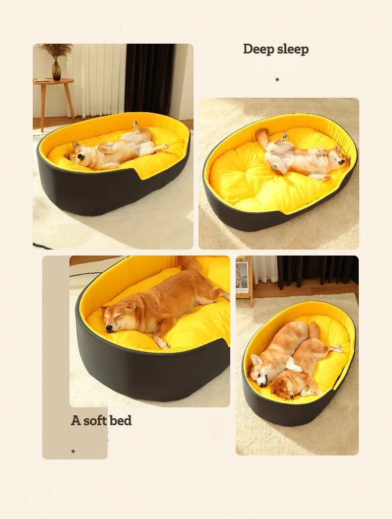 Washable double-sided mat pet bed