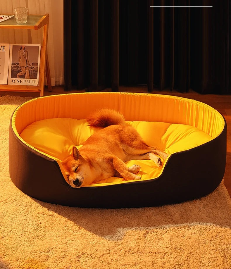 Washable double-sided mat pet bed