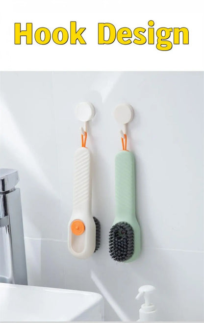 Automatic Liquid Discharge Shoe Brush