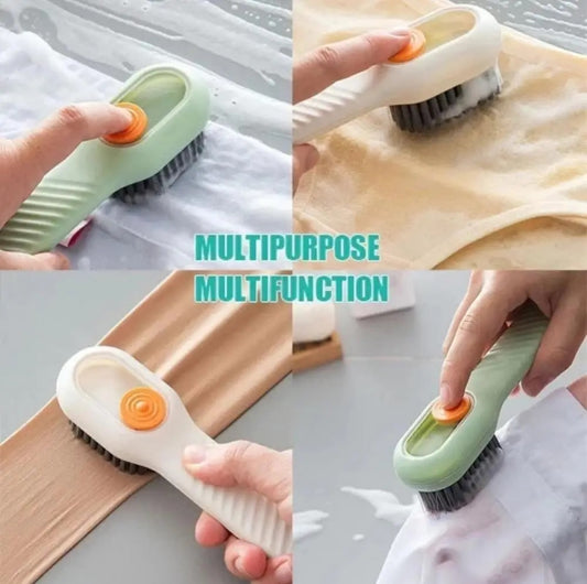 Automatic Liquid Discharge Shoe Brush