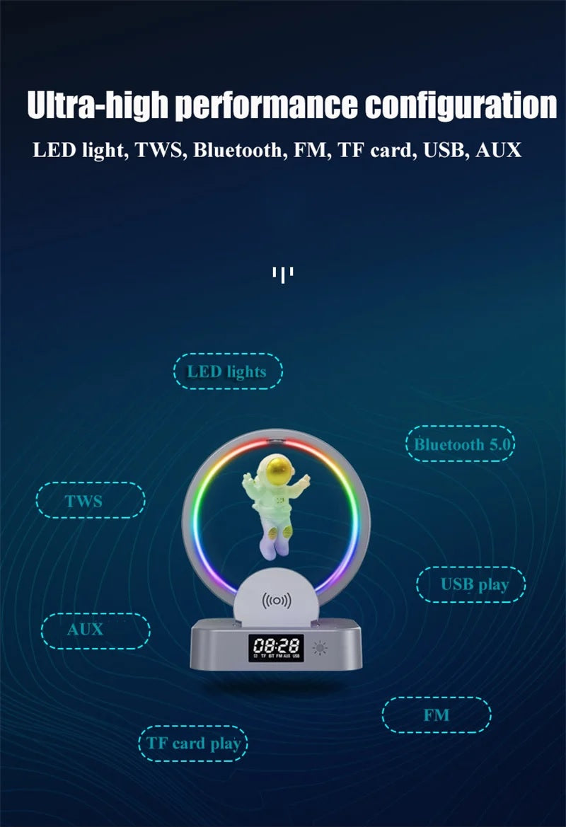 Magnetic Levitation Astronaut Lamp